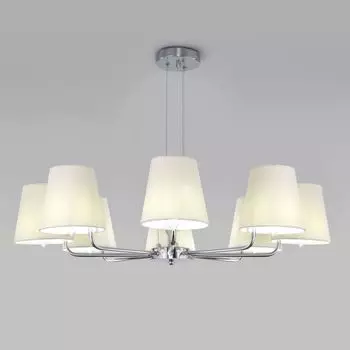 Подвесная люстра с тканевыми абажурами Eurosvet Amaretto a065003