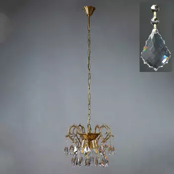 Подвесной светильник Ambiente Ambient 8888/3 CL AB New Leaf