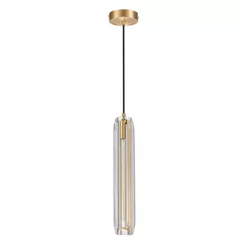 Подвесной светильник Belfast Gibson 6133-1 BR CL