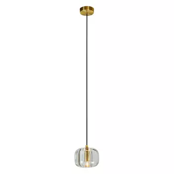 Подвесной светильник Belfast Pansy 6214-1 BR CL