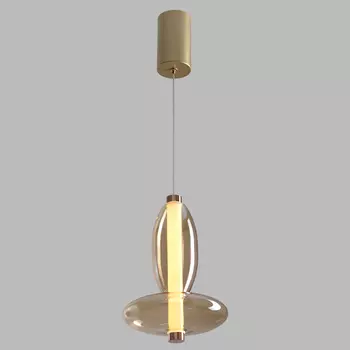 Подвесной светильник Crystal Lux QUASAR SP7W LED AMBER