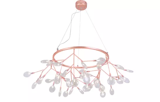 Подвесной светильник Crystallux EVITA EVITA SP45 D COPPER/TRANSPARENT