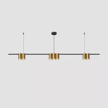 Подвесной светильник Denkirs Orbit DK4063-BK+SG