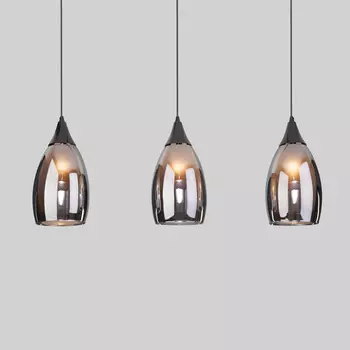 Подвесной светильник Eurosvet со стеклянными плафонами Cosmic a056840