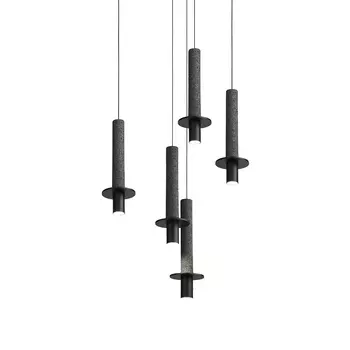 Подвесной светильник ILamp LOFTY 10704P/1-D150 BK-GR