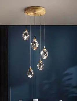 Подвесной светильник ILedex OXYGEN 9701P/5R BR