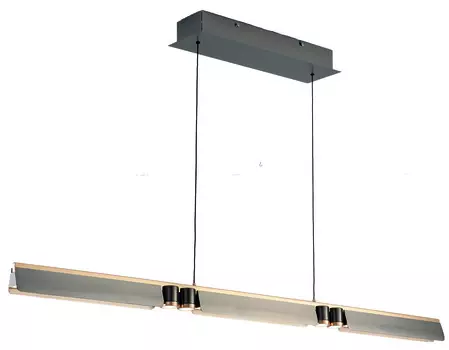 Подвесной светильник iLedex Vision 9309D-1200-2 GR+BK