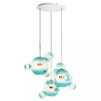 Подвесной светильник Loft IT Bolle 2027-D3 Blue