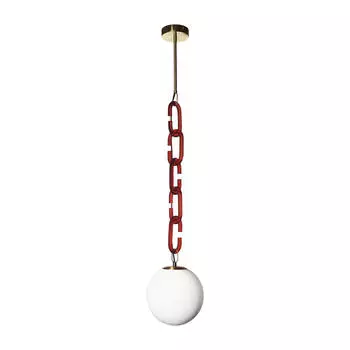 Подвесной светильник Loft IT Chain 10128P Red