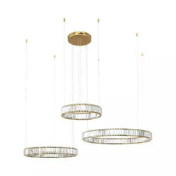 Подвесной светильник Loft IT Crystal ring 10135/3 Gold