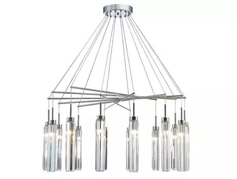 Подвесной светильник NewPort 4524+10/S chrome