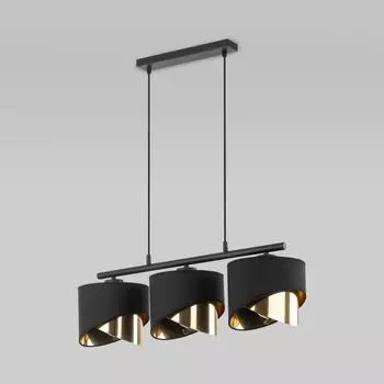 Подвесной светильник с тканевыми абажурами TK Lighting Grant Black a066419