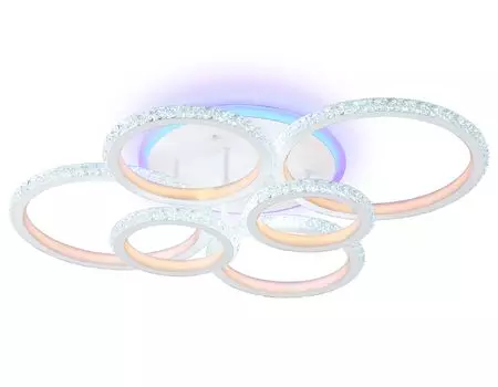 Потолочная люстра Ambrella light с RGB подсветкой и пультом Original FA9528