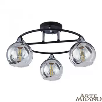Потолочная люстра Arte Milano Amalfi 322403/3 BK+CR
