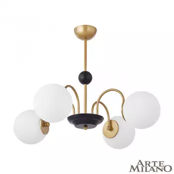 Потолочная люстра Arte Milano Napoli 312066/D700/4 BS/BK