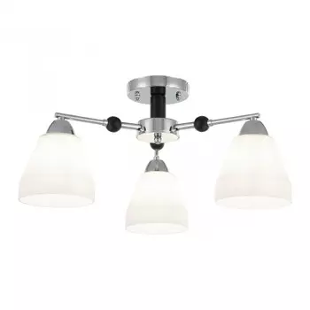 Потолочная люстра Arte Milano Napoli 325119/3 CR+BK