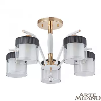 Потолочная люстра Arte Milano Napoli 332646/5 FGD+WT