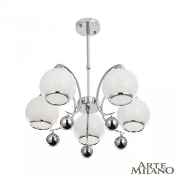 Потолочная люстра Arte Milano Neapolis 276207/5 Ni
