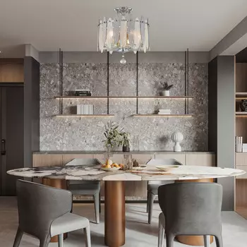 Потолочная люстра Arte Milano Sorrento 373309/5/80/380 CR