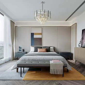 Потолочная люстра Arte Milano Sorrento 374409/7/300/470 CR