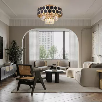 Потолочная люстра Arte Milano Sorrento 375009/3+2/20/380 GD