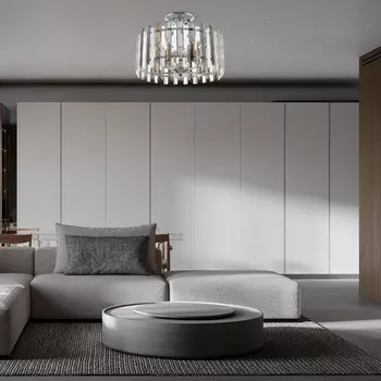 Потолочная люстра Arte Milano Sorrento 375209/5/80/390 CR