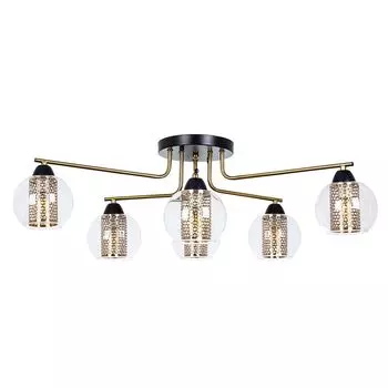 Потолочная люстра ArteLamp MANCHESTER A7045PL-6BK