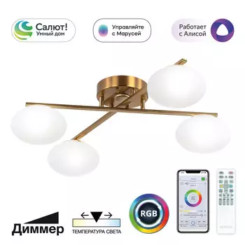 Потолочная люстра Citilux ATMAN SMART CL226A143