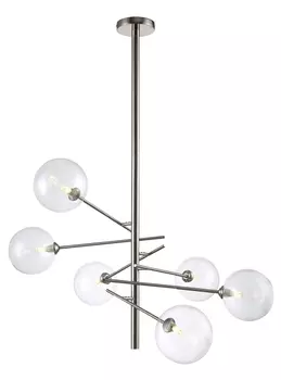 Потолочная люстра Crystallux MARCOS MARCOS SP6 NICKEL