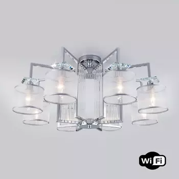 Потолочная люстра Eurosvet с управлением по Wi-Fi Fargo a053983