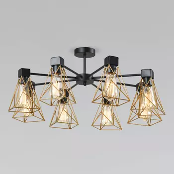Потолочная люстра Eurosvet в стиле лофт Trappola a061403