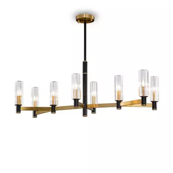 Потолочная люстра Freya на штанге Ambra FR5167PL-08BS