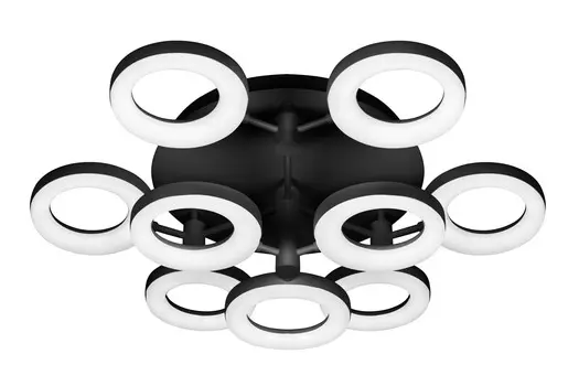 Потолочная люстра ILedex Jomo FS-014-X9 108W BK