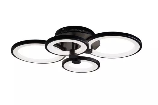 Потолочная люстра ILedex Ring A001/4 BK