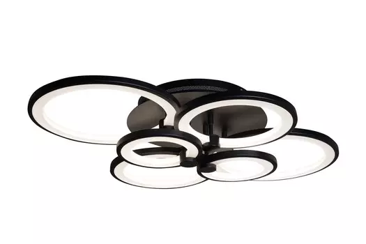 Потолочная люстра ILedex Ring A001/6 BK