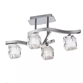 Потолочная люстра Mantra Cuadrax Chrome 0957