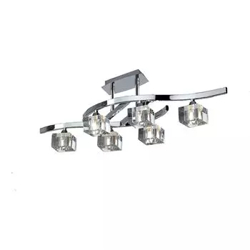 Потолочная люстра Mantra Cuadrax Chrome 0960