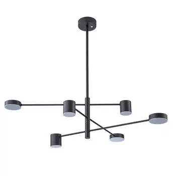 Потолочная люстра на штанге Arte Lamp STANLEY A2476PL-40BK