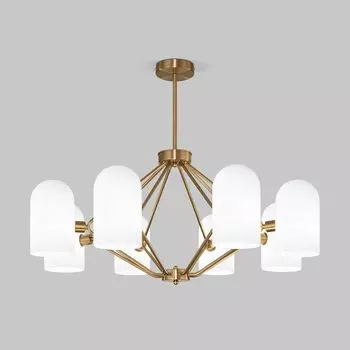 Потолочная люстра со стеклянными плафонами Eurosvet Bambola a065046