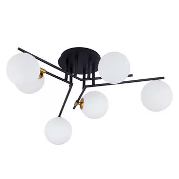 Потолочный светильник Arte Lamp GEMINI A2243PL-6BK