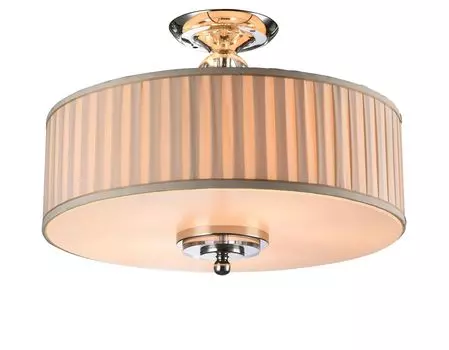 Потолочный светильник NewPort 3105/PL бежевый плиссированный