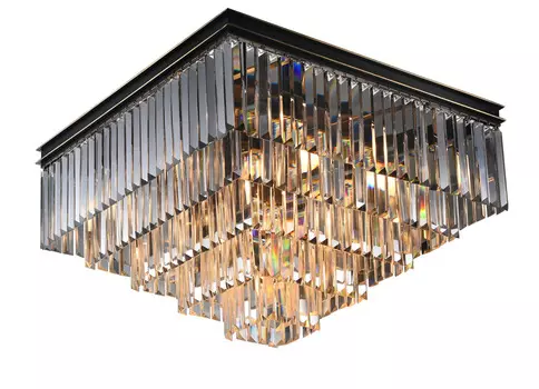 Потолочный светильник NewPort 31112/PL black+gold