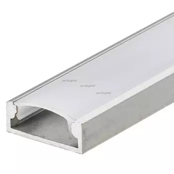 Профиль с экраном ALU-WIDE-H8-2000 ANOD+FROST 014852