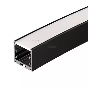 Профиль SL-ARC-3535-D3000-A45 BLACK (1180мм, дуга 1 из 8) 027634