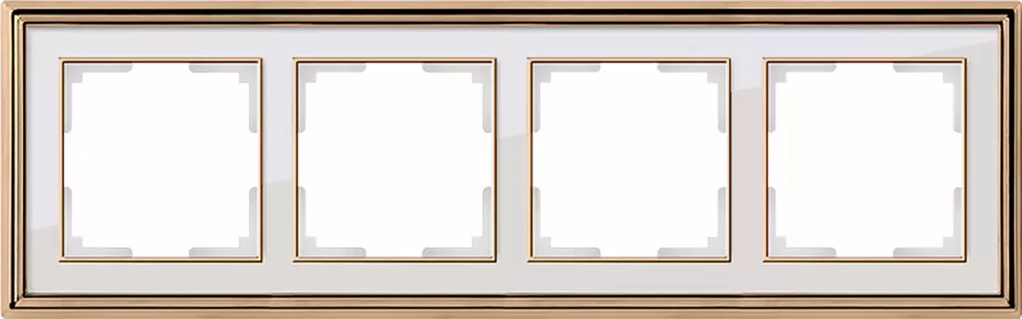 Рамка на 4 поста Palacio WL17-Frame-04 a051205