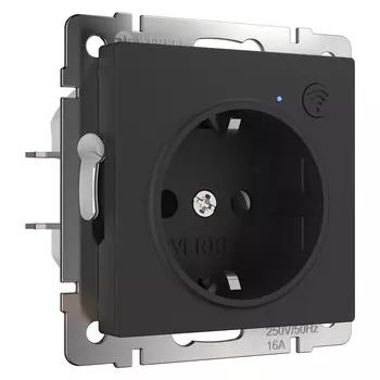 Розетка Wi-Fi (черный матовый) Werkel a056422
