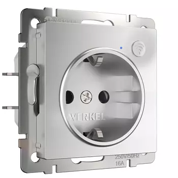 Розетка Wi-Fi (серебряный) Werkel a056420