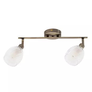 Спот ArteLamp с двумя плафонами BIHAM A3184PL-2AB