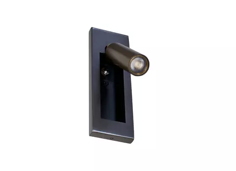Спот Donolux встраиваемый DL18436/G BR.BLACK