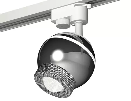 Трековый однофазный светильник Ambrella light с подсветкой TRACK SYSTEM XT1104001